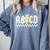 ABCD Teacher Comfort Colors Sweatshirt Blue Jean ABCD Teacher Comfort Colors Sweatshirt Blue Jean