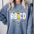 ABCD The Teacher Tour Last Day Of School Rockin' Teacher Comfort Colors Sweatshirt Blue Jean