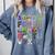 ABCs Alphabet Halloween Learning Kindergarten Teachers Comfort Colors Sweatshirt Blue Jean ABCs Alphabet Halloween Learning Kindergarten Teachers Comfort Colors Sweatshirt Blue Jean