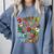 ABCs Learning Kindergarten Teacher Christmas Lights Alphabet For Men Women Kids Comfort Colors Sweatshirt Blue Jean ABCs Learning Kindergarten Teacher Christmas Lights Alphabet For Men Women Kids Comfort Colors Sweatshirt Blue Jean