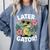 Alligator Later Gator Teacher Summer Last Day Fun Comfort Colors Sweatshirt Blue Jean