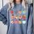 Art Apples Back To School For Teacher Student Comfort Colors Sweatshirt Blue Jean