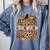 Autumn Fall SPED ED Teacher Thankful Grateful Pumpkin Retro Comfort Colors Sweatshirt Blue Jean