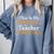 This Is My Awesome Teacher Costume Halloween Party Matching Comfort Colors Sweatshirt Blue Jean This Is My Awesome Teacher Costume Halloween Party Matching Comfort Colors Sweatshirt Blue Jean