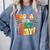 Back To School Hooray It's Art Day Art Teacher Artist Comfort Colors Sweatshirt Blue Jean