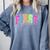 Back To School Neon Checkered First Grade Colorful Teacher Comfort Colors Sweatshirt Blue Jean Back To School Neon Checkered First Grade Colorful Teacher Comfort Colors Sweatshirt Blue Jean