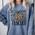 Back To School Teacher Life Apple Leopard Teacher Women Comfort Colors Sweatshirt Blue Jean Back To School Teacher Life Apple Leopard Teacher Women Comfort Colors Sweatshirt Blue Jean