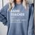 Band Teacher Definition Teaching School Teacher Comfort Colors Sweatshirt Blue Jean