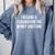 I Became A Teacher For The Money And Fame Comfort Colors Sweatshirt Blue Jean