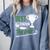 Best Teacher By Par Golf Golfer Comfort Colors Sweatshirt Blue Jean