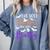The Best Teachers Are A Bit Batty Teacher Bat Halloween Comfort Colors Sweatshirt Blue Jean