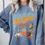 Biology Teacher Science Fueled By Mitochondria Coffee Comfort Colors Sweatshirt Blue Jean