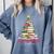 All Booked For Christmas Xmas Tree Teacher Holiday Pajamas Comfort Colors Sweatshirt Blue Jean All Booked For Christmas Xmas Tree Teacher Holiday Pajamas Comfort Colors Sweatshirt Blue Jean
