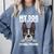 Boston Terrier American Gentleman Dog Lover I'm Well Trained Comfort Colors Sweatshirt Blue Jean
