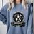 Boston Terrier Astronaut Shirt Spaceman Dog Space Lover Comfort Colors Sweatshirt Blue Jean