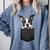 Boston Terrier Dog Puppy Dog In Pocket Cute Pet Lover Comfort Colors Sweatshirt Blue Jean