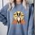Boston Terrier Halloween Dog Lover Pumpkin Costume Comfort Colors Sweatshirt Blue Jean