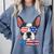 Boston Terrier Merica 4th Of July T Shirt Men Boys Dog Puppy Comfort Colors Sweatshirt Blue Jean