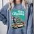 Boston Terrier Merry Christmas Tree Truck Dog X-Mas Comfort Colors Sweatshirt Blue Jean