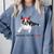 Boston Terrier Mom Bandana Boston Terrier Dog Comfort Colors Sweatshirt Blue Jean