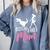 Boston Terrier Mom Boston Terrier Mom Comfort Colors Sweatshirt Blue Jean