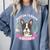 Boston Terrier Mom Mother's Day Comfort Colors Sweatshirt Blue Jean