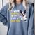 Boston Terrier Shirt I Will Find You And I Will Lick You Comfort Colors Sweatshirt Blue Jean