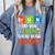Bruh Did You Even Show Your Work For Science Teachers For Men Women Comfort Colors Sweatshirt Blue Jean