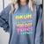 Bruh It's Test Day You Got This Funny Teacher Comfort Colors Sweatshirt Blue Jean