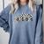Bulldogs School Spirit Bulldog Pride Checkered Teacher Comfort Colors Sweatshirt Blue Jean Bulldogs School Spirit Bulldog Pride Checkered Teacher Comfort Colors Sweatshirt Blue Jean