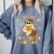 You Can't Scare Me I'm A School Teachers Assistant Halloween Comfort Colors Sweatshirt Blue Jean
