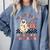 You Can't Scare Me I Teach Middle School Halloween Teacher Comfort Colors Sweatshirt Blue Jean
