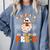 You Cant Scare Me I Teach Pre-K Teacher Halloween Comfort Colors Sweatshirt Blue Jean