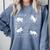 Cats And Math Lover Cat Lover Science Teacher Student Comfort Colors Sweatshirt Blue Jean