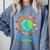Celebrate Diversity Everyday Teachers & School Student Gift Comfort Colors Sweatshirt Blue Jean