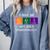 Chemisty Science Teacher Periodic Table Halloween Comfort Colors Sweatshirt Blue Jean