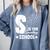 Christian Teacher S Is For Sunday School Essentials Comfort Colors Sweatshirt Blue Jean