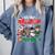 Christmas Sped Teacher Tis The Season For Inclusion Women Comfort Colors Sweatshirt Blue Jean
