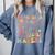 My Class Is Full Of Treble Makers Funny Music Teacher Groovy Men Women Girls Kids Comfort Colors Sweatshirt Blue Jean