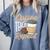 Coffee Teach Repeat Teacher Comfort Colors Sweatshirt Blue Jean Coffee Teach Repeat Teacher Comfort Colors Sweatshirt Blue Jean