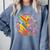Colorful Brain Art Teacher Artist Painter Student Comfort Colors Sweatshirt Blue Jean Colorful Brain Art Teacher Artist Painter Student Comfort Colors Sweatshirt Blue Jean