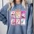Coquette Bow Spooky Teacher Ghost Halloween Trick Or Teach Comfort Colors Sweatshirt Blue Jean Coquette Bow Spooky Teacher Ghost Halloween Trick Or Teach Comfort Colors Sweatshirt Blue Jean
