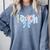 Coquette Bow Teach Teacher Happy First Day Back To School Comfort Colors Sweatshirt Blue Jean Coquette Bow Teach Teacher Happy First Day Back To School Comfort Colors Sweatshirt Blue Jean