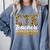 CTE Teacher Middle School High School Teach Career Men Women Comfort Colors Sweatshirt Blue Jean