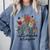 Cultivando Bilingues Dual Language Crew Bilingual Teacher Men Women Girls Kids Comfort Colors Sweatshirt Blue Jean