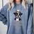 Cute Boston Terrier Dad Dog Lovers Puppy Bostie Owner Comfort Colors Sweatshirt Blue Jean