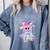 Cute Ghost Book Reading Halloween Teacher Top Girls Women Comfort Colors Sweatshirt Blue Jean Cute Ghost Book Reading Halloween Teacher Top Girls Women Comfort Colors Sweatshirt Blue Jean