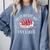 Cute Spanish Teacher Dual Language Bilingual Teacher Men Women Comfort Colors Sweatshirt Blue Jean