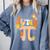 Cutie Pi Shirt Pi Day Math Girls Kids Women Toddler Teacher Comfort Colors Sweatshirt Blue Jean