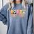 Daycare Teacher Animals Daycare Provider Back To School Comfort Colors Sweatshirt Blue Jean